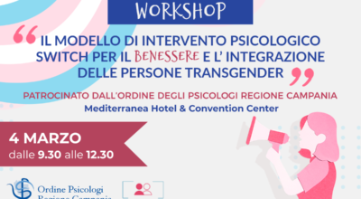 WORKSHOP PATROCINATO DALL’ORDINE DEGLI PSICOLOGI REGIONE CAMPANIA