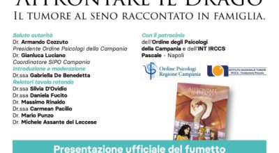 Presentazione del fumetto ” Affrontare il drago – il tumore al seno raccontato in famiglia