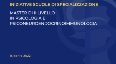 MASTER DI II LIVELLO IN PSICOLOGIA E PSICONEUROENDOCRINOIMMUNOLOGIA