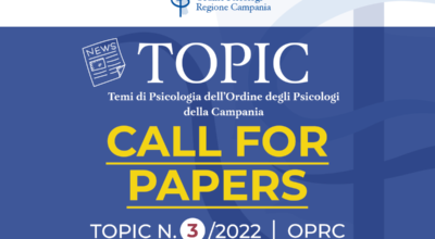 TOPIC N.3/2022- CALL FOR PAPERS
