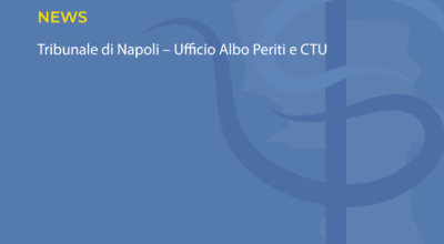 Tribunale di Napoli – Ufficio Albo Periti e CTU