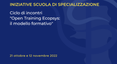 ECOPSYS –  Ciclo di incontri “Open Training Ecopsys: il modello formativo”