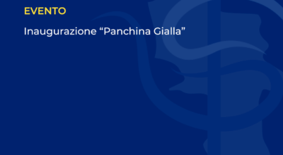 Inaugurazione “Panchina Gialla”