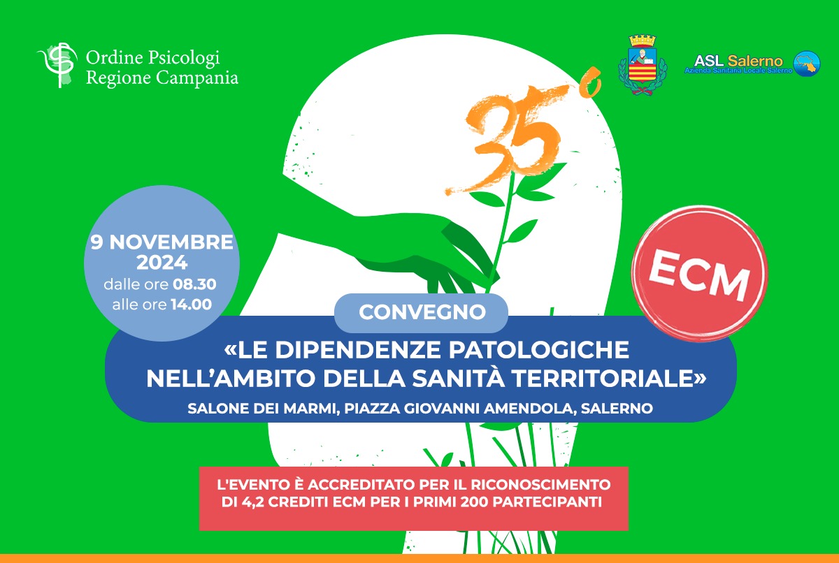 Le dipendenze patologiche nell’ambito della sanità territoriale