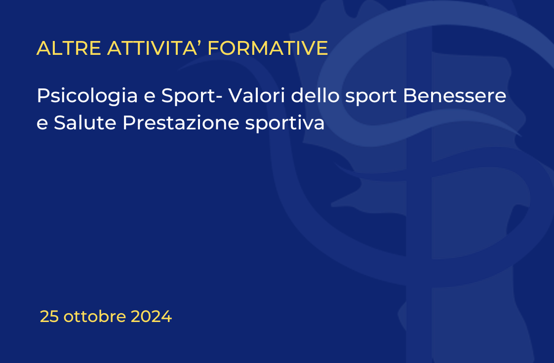 Psicologia e Sport- Valori dello sport Benessere e Salute Prestazione sportiva