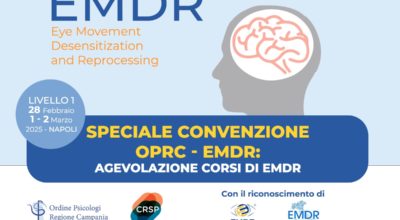 SPECIALE CONVENZIONE OPRC per EMDR. Agevolazione corsi di EMDR di Livello I