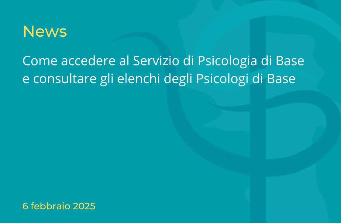 Servizio di Psicologia di Base