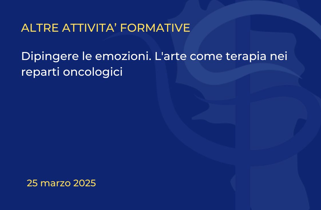 Dipingere le emozioni. L’arte come terapia nei reparti oncologici